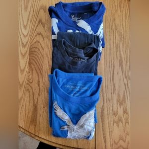 Men's American Eagle Shirts. Set of 3!  Good Condition! Size Small